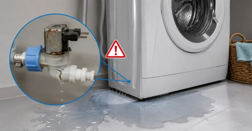 Van cấp nước bị hỏng