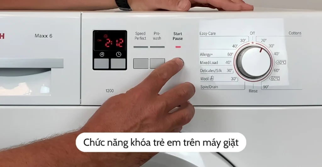 Chức năng khóa phím đang bật