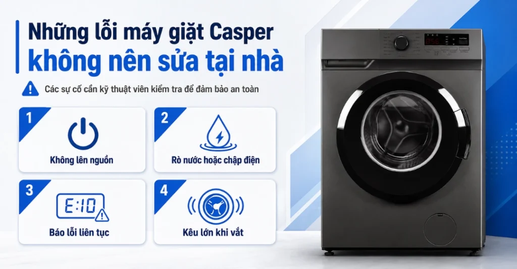 Sửa máy giặt Casper