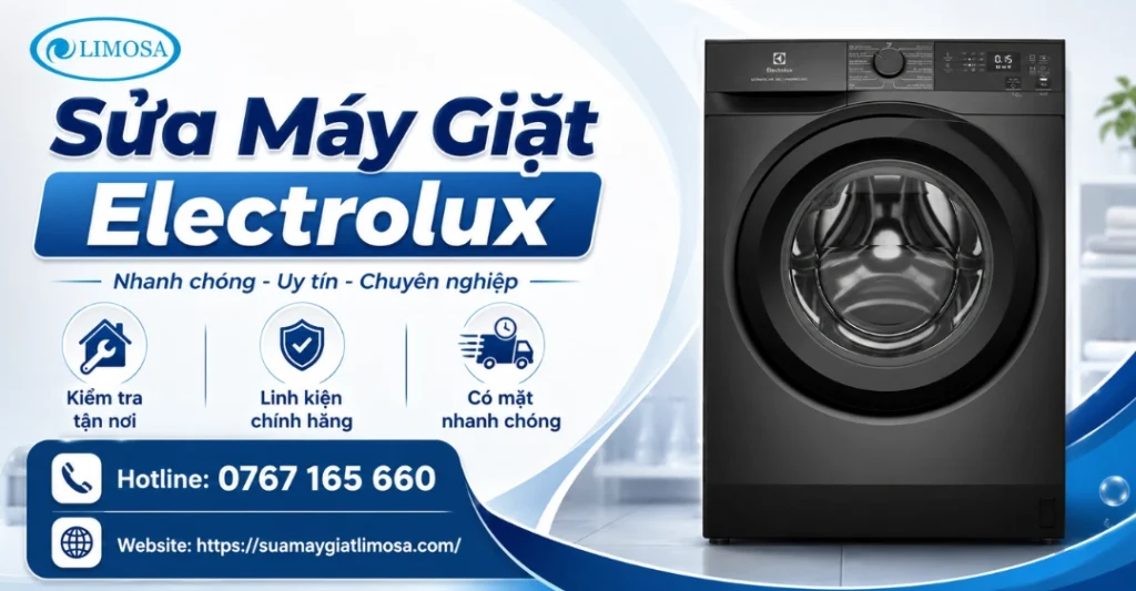 Sửa Máy Giặt Electrolux tại Sửa Máy Giặt Limosa