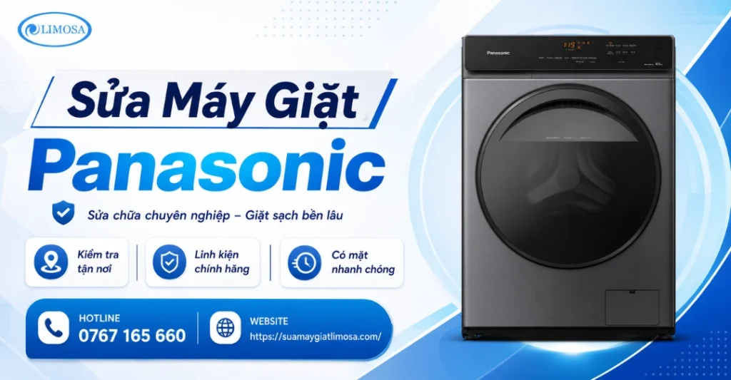 Sửa máy giặt Panasonic tại Trung tâm Sửa Máy Giặt Limosa