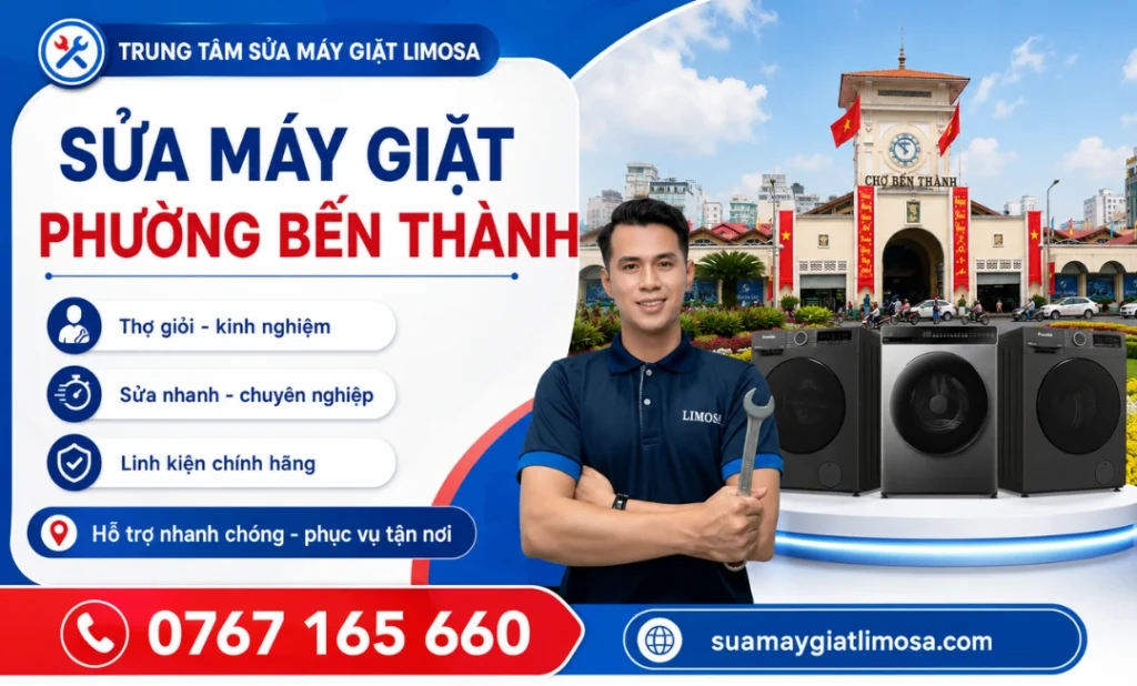 dịch vụ sửa máy giặt Phường Bến Thành