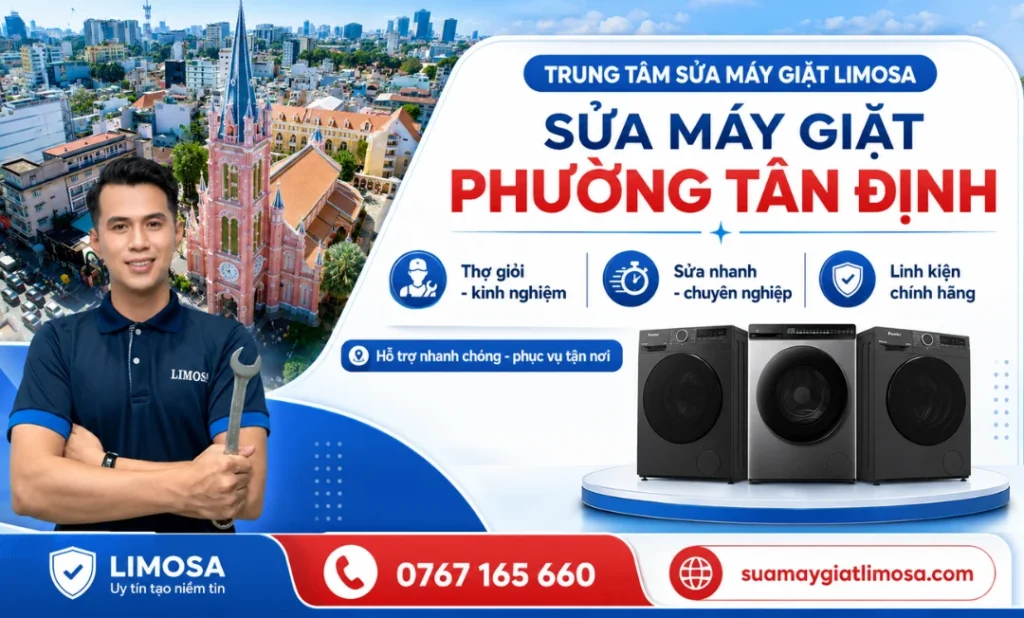 Dịch vụ sửa máy giặt Phường Tân Định