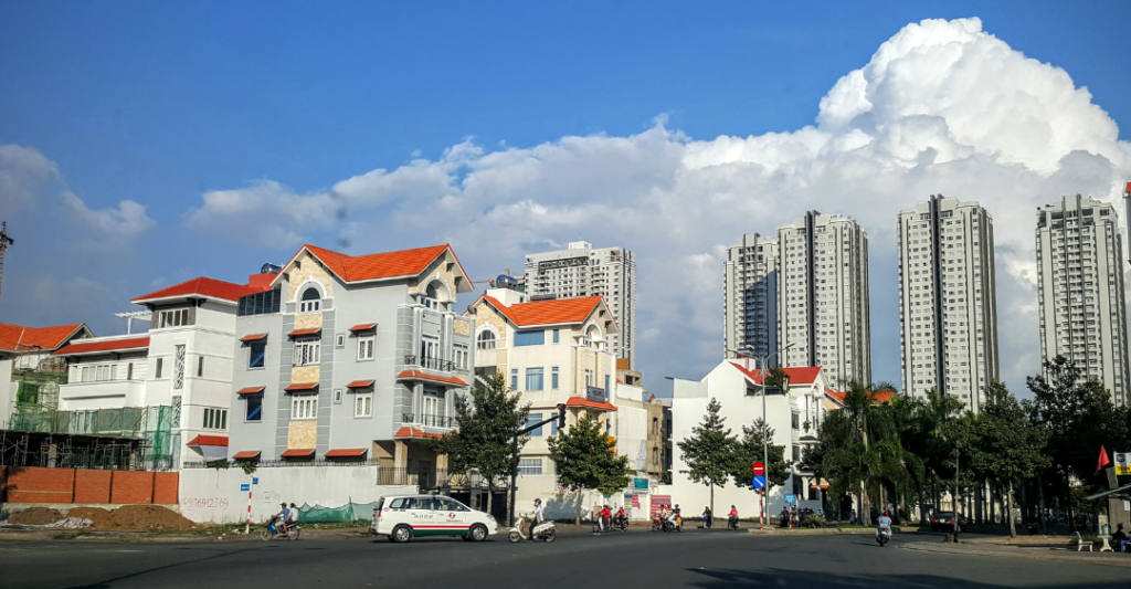 Khu dân cư nhà phố và biệt thự tại Phường Tân Hưng Quận 7