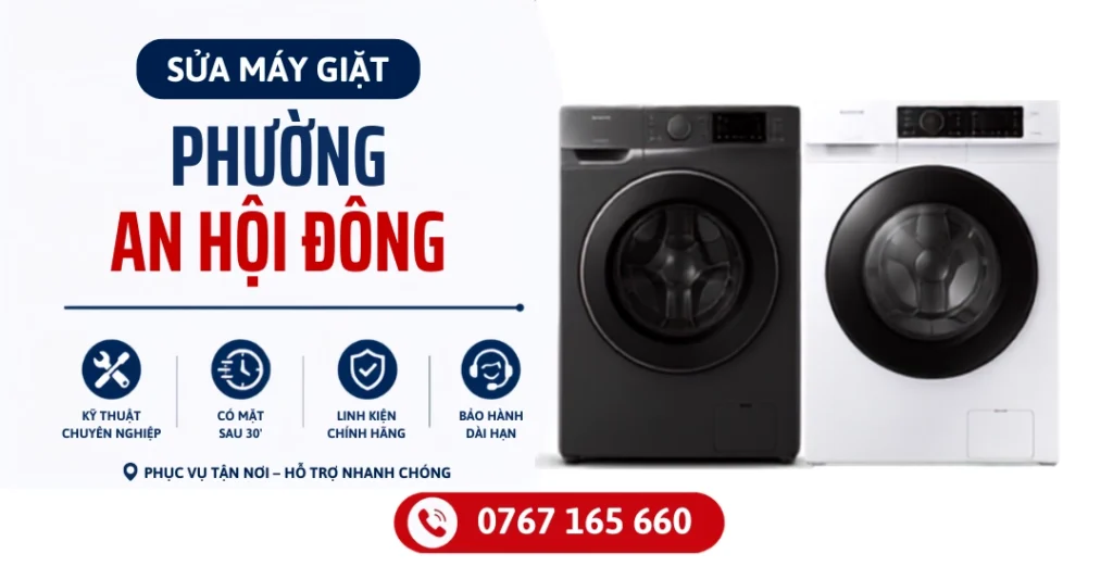 Sửa Máy Giặt Phường An Hội Đông