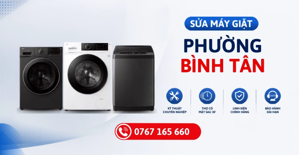 Dịch vụ sửa máy giặt Phường Tân Tạo chuyên nghiệp uy tín tại Sửa Máy Giặt Limosa