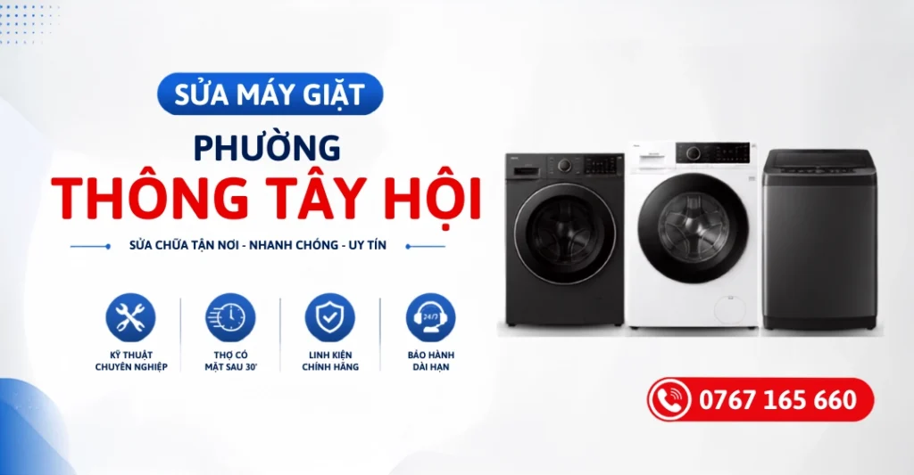 Sửa Máy Giặt Phường Thông Tây Hộ