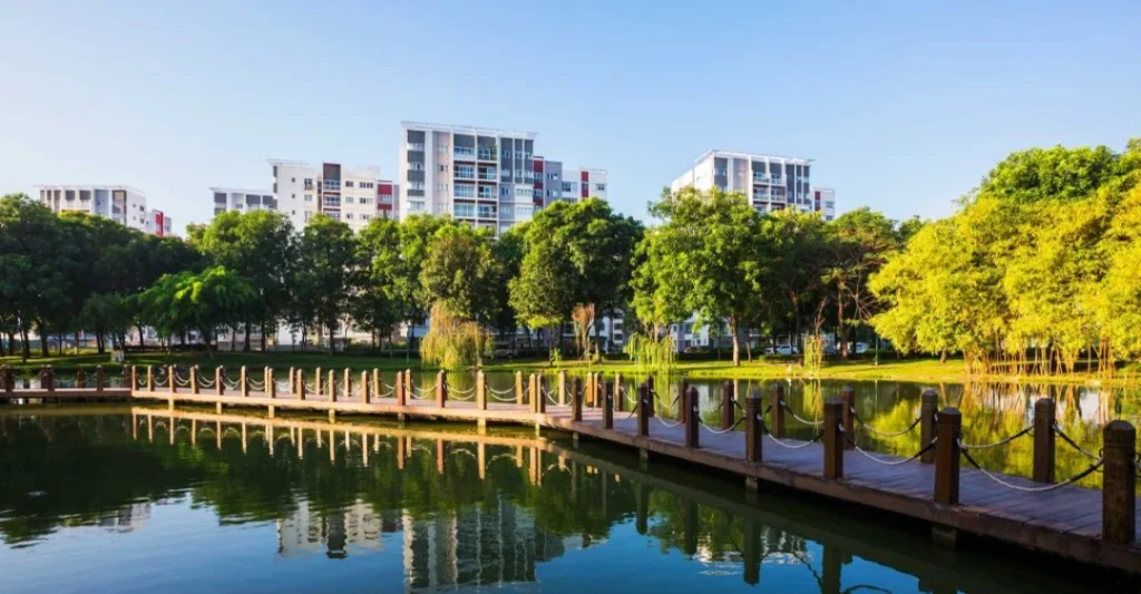 Khu vực hỗ trợ sửa máy giặt quận Tân Phú tại các chung cư và công viên hiện đại