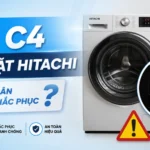 lỗi C4 máy giặt Hitachi